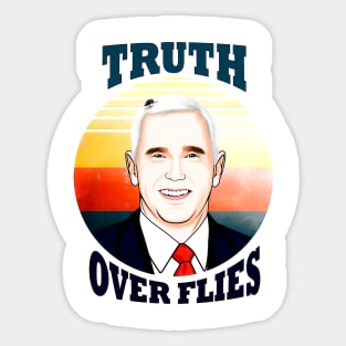 Truth Over Flies Sticker